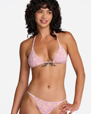 RVCA Women's Roma Triangle Bikini Top - Orchid