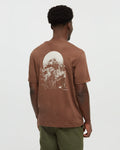 Tentree Mens Summit T-Shirt - Clove Vintage / White