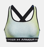 Under Armour Women's Armour® Mid Crossback Printed Sports Bra