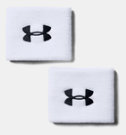 Under Armour Men's UA 3" Performance Wristband - 2-Pack - White/Black - 100