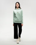 Tentree Womens Juniper Hoodie - Oasis Heather / White