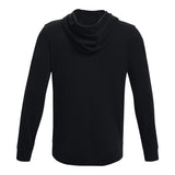 Under Armour Men's UA Rival Terry LC Full Zip Hoodie - Black / White - 001