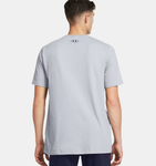 Under Armour Men's UA GL Foundation Short Sleeve - Mod Gray Medium Heather / White - 011