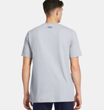 Under Armour Men's UA GL Foundation Short Sleeve - Mod Gray Medium Heather / White - 011