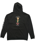 Salty Crew Mens Old School Vintage Fleece Hoodie - Coal