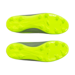 Under Armour Youth UA Shadow Select 3 Jr. FG Soccer Cleats - Grey/Green - 348