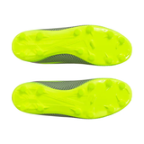 Under Armour Youth UA Shadow Select 3 Jr. FG Soccer Cleats - Grey/Green - 348