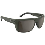Spy Overhaul XL Sunglasses - Matte Olive - Happy Bronze Pewter Mirror + ANSI