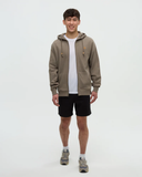 Tentree Mens Reynard Treefleece Full Zip Hoodie - Clay