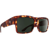 Spy Cyrus Sunglasses - Camo Matte Tortoise - Happy Gray Green