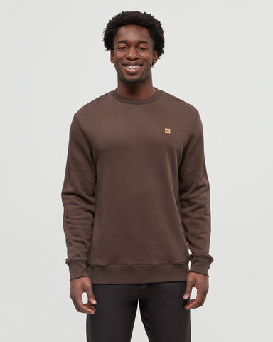 Tentree Mens Reynard Classic Crew - Kona
