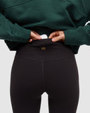 Tentree Women's Fernie Brushed Leggings - Meteorite Black
