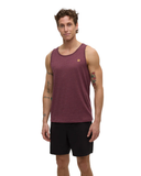 Tentree Mens Pender Tank - Rosewood Fleck