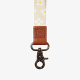 Thread Wrist Lanyard - Beige Luna