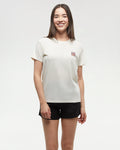 Tentree Women's Emerald Edge Arch T-Shirt - Undyed Huckleberry
