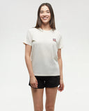 Tentree Women's Emerald Edge Arch T-Shirt - Undyed Huckleberry