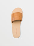 Volcom Womens Not So Simple Slides - Tan