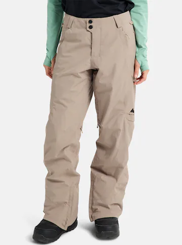 Burton Womens Reserve 2L Insulated Pants - Summit Taupe