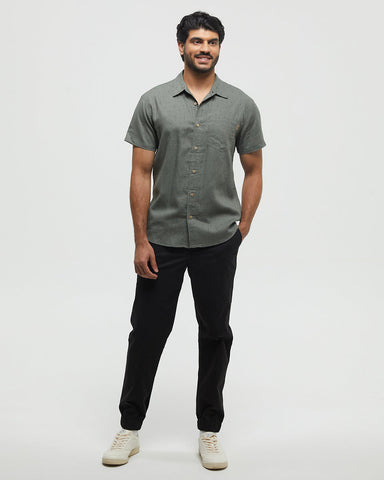 Tentree Mens Stormont Jogger - Meteorite Black