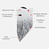 Airhole Standard 10K Softshell Facemask - Snow Ghosts