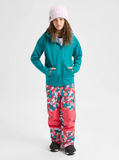 Burton Kids' Crown Weatherproof Full-Zip Fleece Hoodie - Pacific Teal