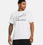 Under Armour Men's UA GL Foundation Short Sleeve - White / Mod Gray / Black - 100