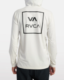RVCA Mens Surf Hoodie - Silver Bleach