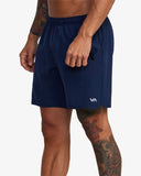 RVCA Mens Yogger Stretch 17" Short - Midnight