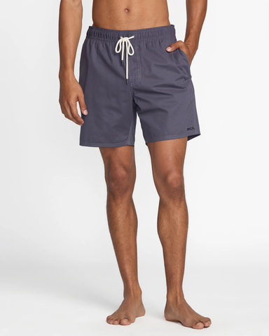 RVCA Opposites Elastic 2 17" Swim Trunk - Ink
