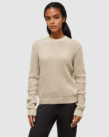 Tentree Women's Morrell Sweater - Warm Oak Nep