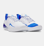 Under Armour Unisex Curry 12 Team Basketball Shoes - White / Team Royal - 103