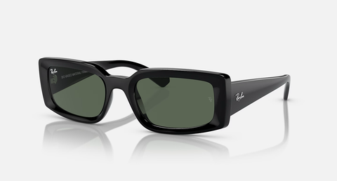 Ray-Ban Kiliane Sunglasses - Black W/ Dark Green
