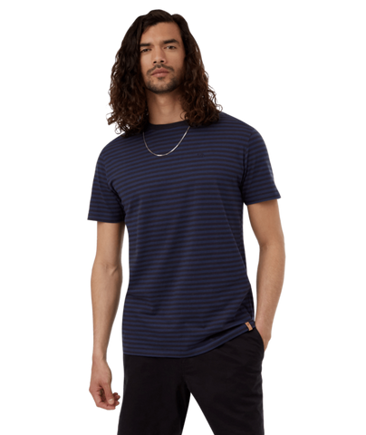 Tentree Mens Organic Cotton Embroidered Ten Classic T-Shirt