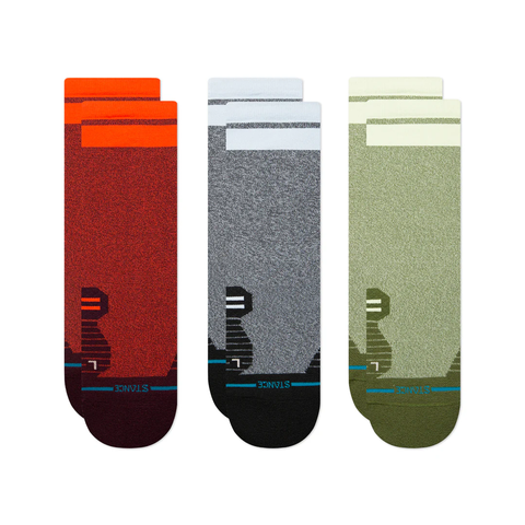 Stance Speedy Light Crew Socks 3 Pack - Multi