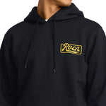 RVCA Mens Frame Up Hoodie - Black