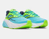 Under Armour Boys' GS UA Rogue 6 Running Shoes - Blue Blur / Hyper Green / Midnight Navy - 471
