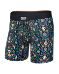 Saxx Vibe Xtra Underwear - Skull Garden - Multi
