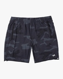 RVCA Mens Yogger Stretch 17" Athletic Shorts - Camo