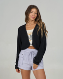 Salty Crew Women's Navigator Cardigan - Black