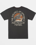 RVCA Mens Whiskey Bite Short Sleeve T-Shirt