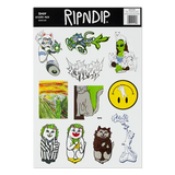 Ripndip Nermhol Sticker Sheet - Multi
