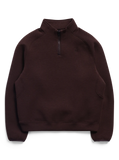 Burton Women's SpaceCloud 1/4 Zip Top - Bear Hug Brown Heather