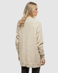 Tentree Women's Prairies Nep Cardigan - Warm Oak Nep