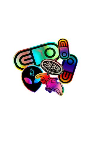 Airblaster Holographic Sticker Pack