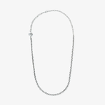 Pura Vida Men's Rolo Chain Necklace | Silver