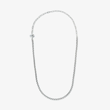 Pura Vida Men's Rolo Chain Necklace | Silver