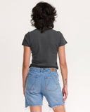 RVCA Womens 411 Tee - Washed Black