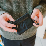 Thread Pouch Wallet - Black