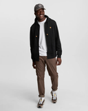 Tentree Mens Reynard Treefleece Zip Hoodie - Meteorite Black
