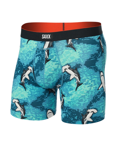 Saxx Vibe Multi-Sport Mesh - Hammerhead Camo - Aqua